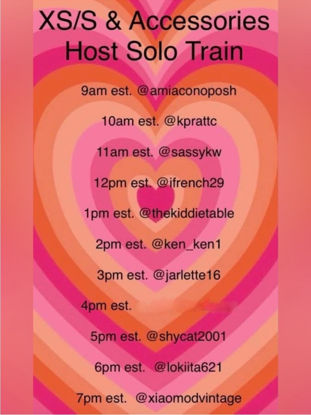 SASSYKW XS/S hosts solo show train 10/3/26 10am CST - Picture 4 of 12
